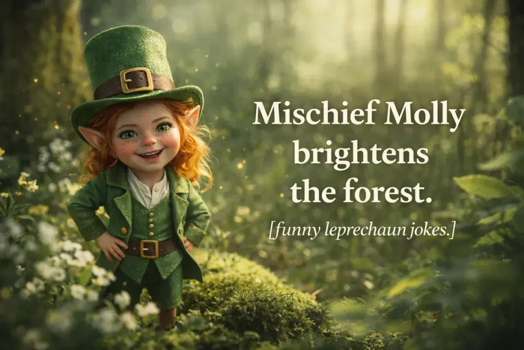 Creative Names and Puns for Leprechaun Characters