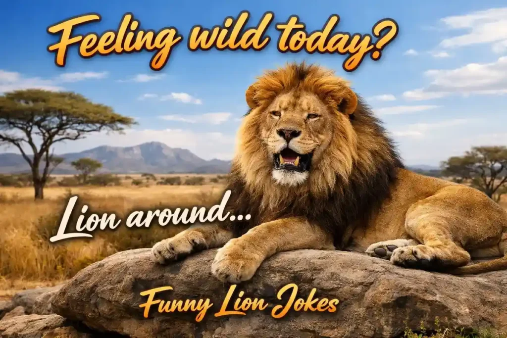 Feeling wild today? Lion around.