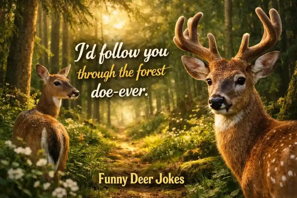 Deer Pickup Lines That Will Make Anyone Smile