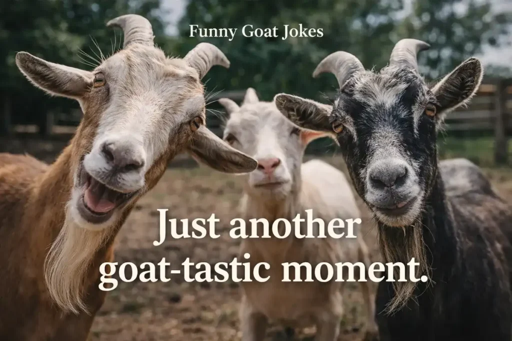 Short and Sweet Goat Jokes Perfect for Social Media