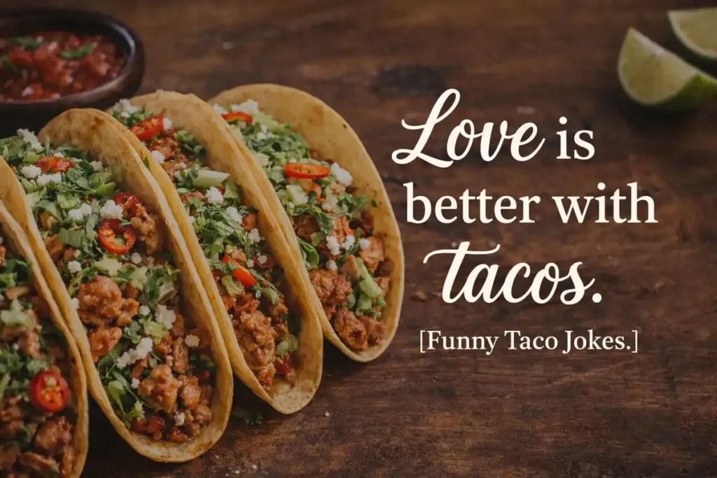 Romantic And Love-Themed Taco jokes