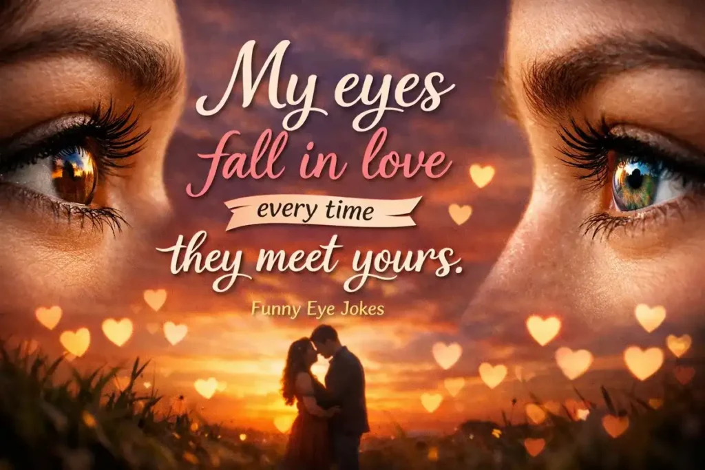 My eyes fall in love every time they meet yours.