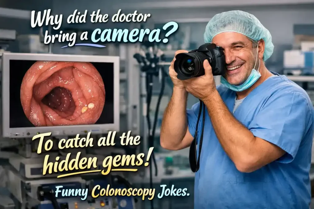 Why did the doctor bring a camera? To catch all the hidden gems.