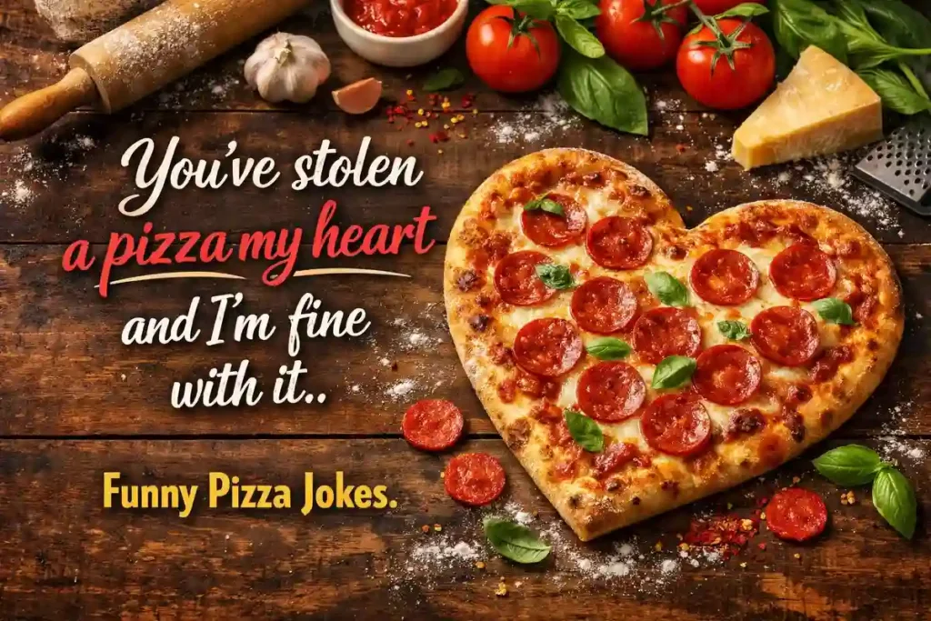 You’ve stolen a pizza my heart and I’m fine with it.