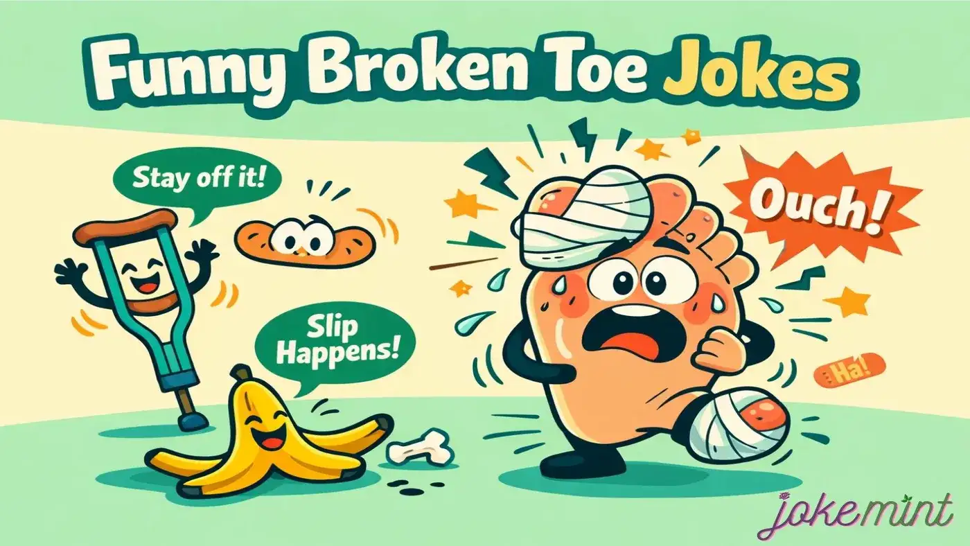 Broken Toe Jokes