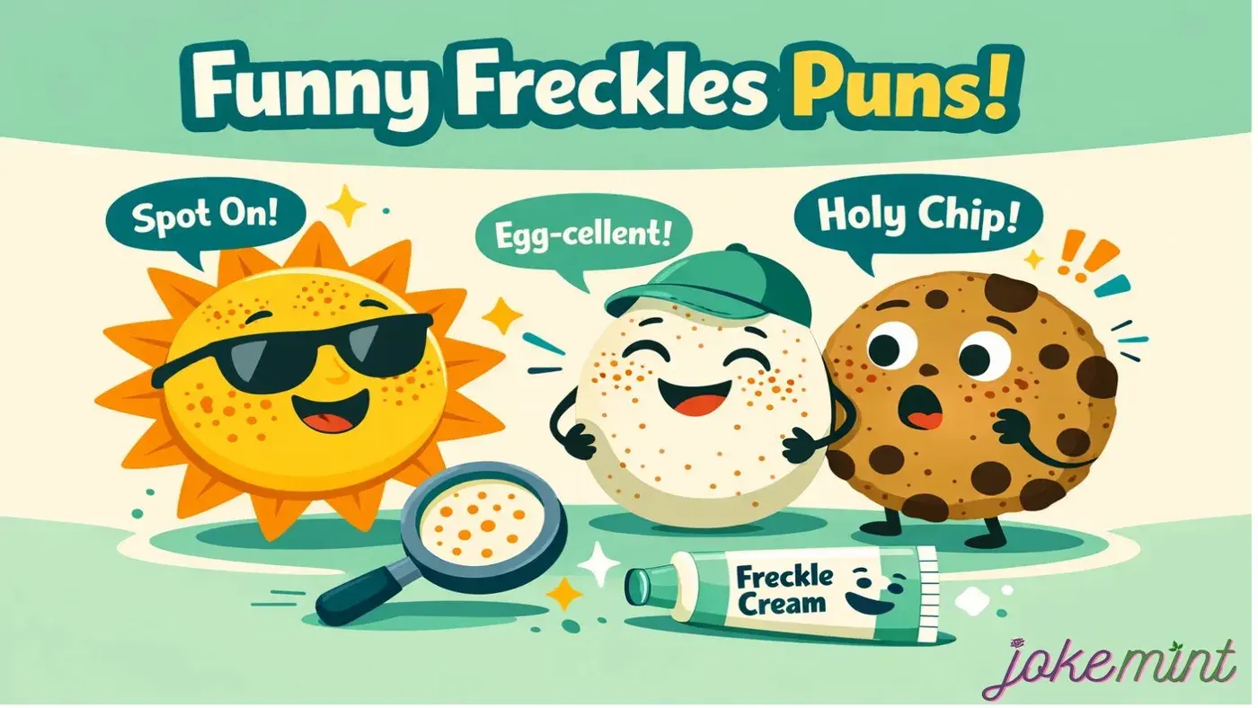Freckles Puns