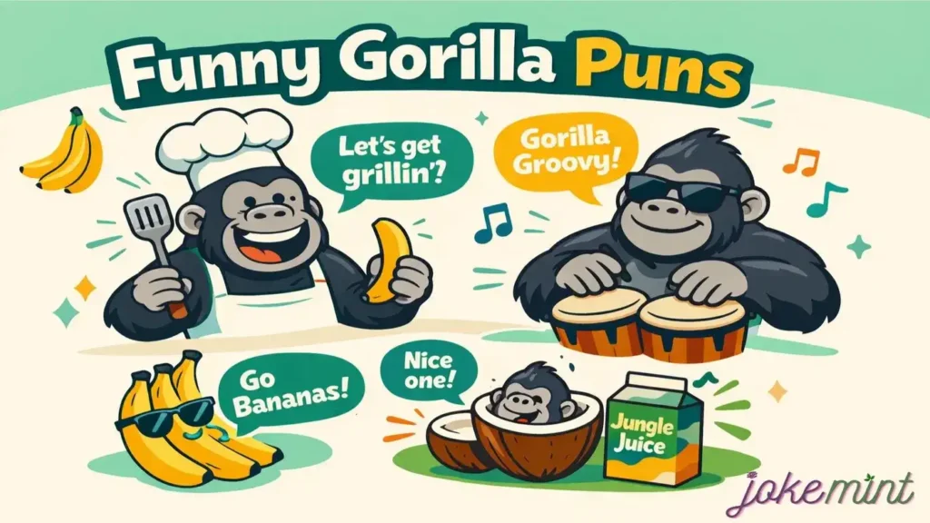 Gorilla Puns