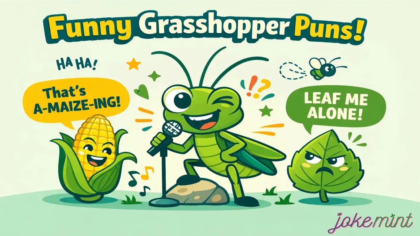 Grasshopper Puns