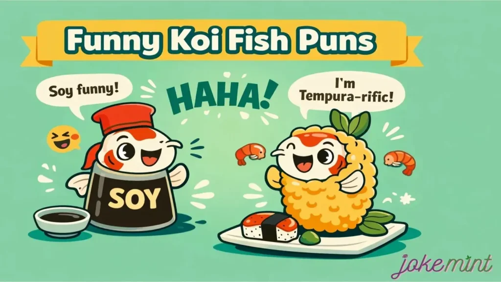 Koi Fish Puns