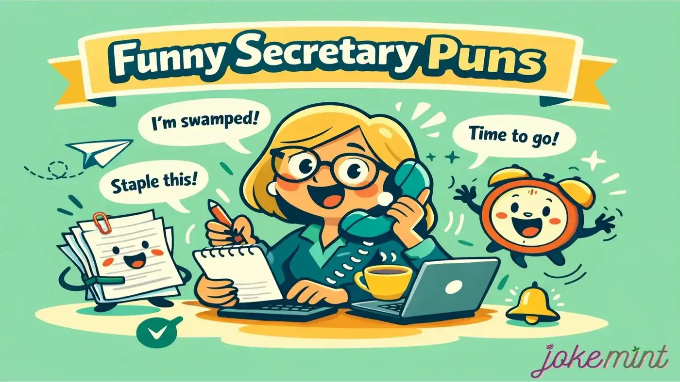 Secretary Puns