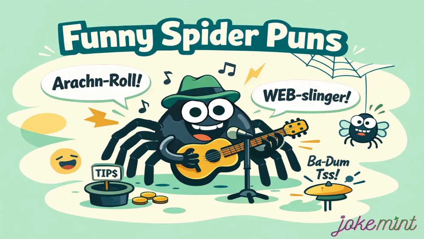 Spider Puns