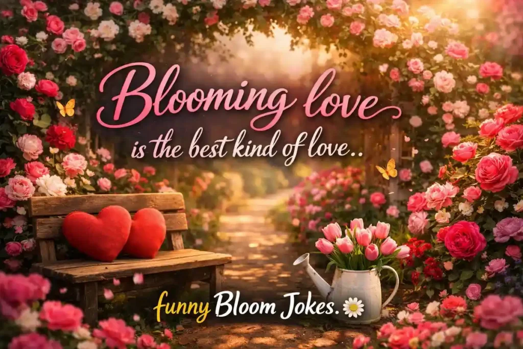 Flirty Bloom Puns for Cards and Gifts