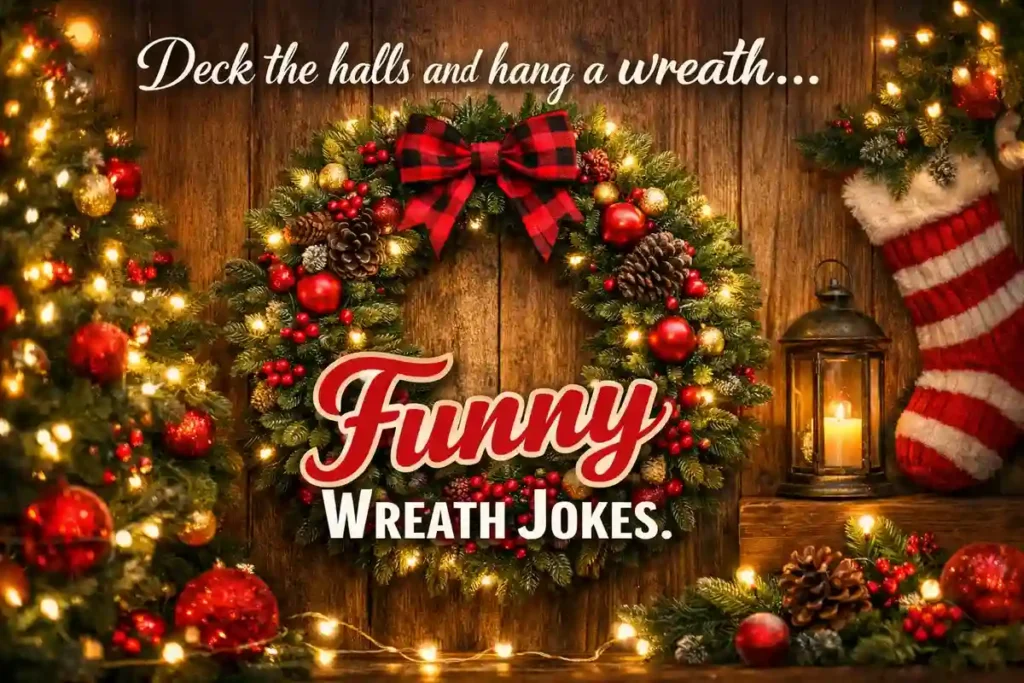 Deck the halls and hang a wreath.