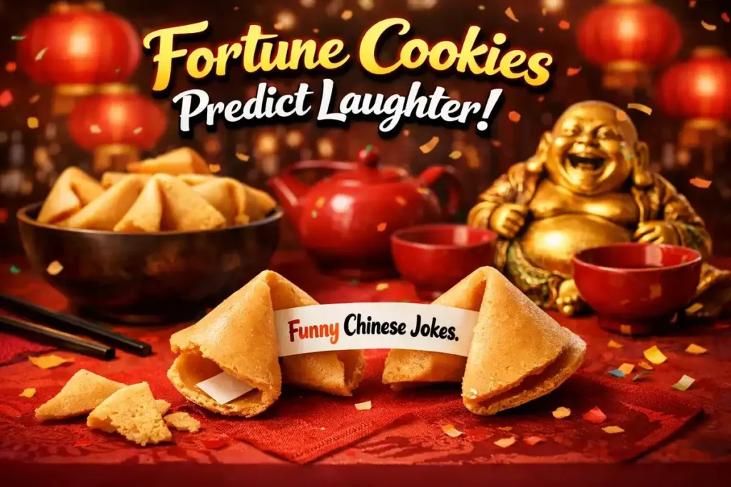 Fortune cookies predict laughter