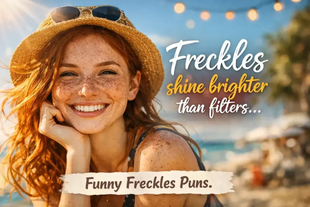 Best Freckles Puns for Instagram