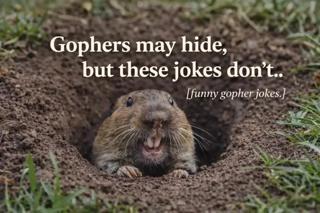 Hilarious Gopher Puns For Social Media