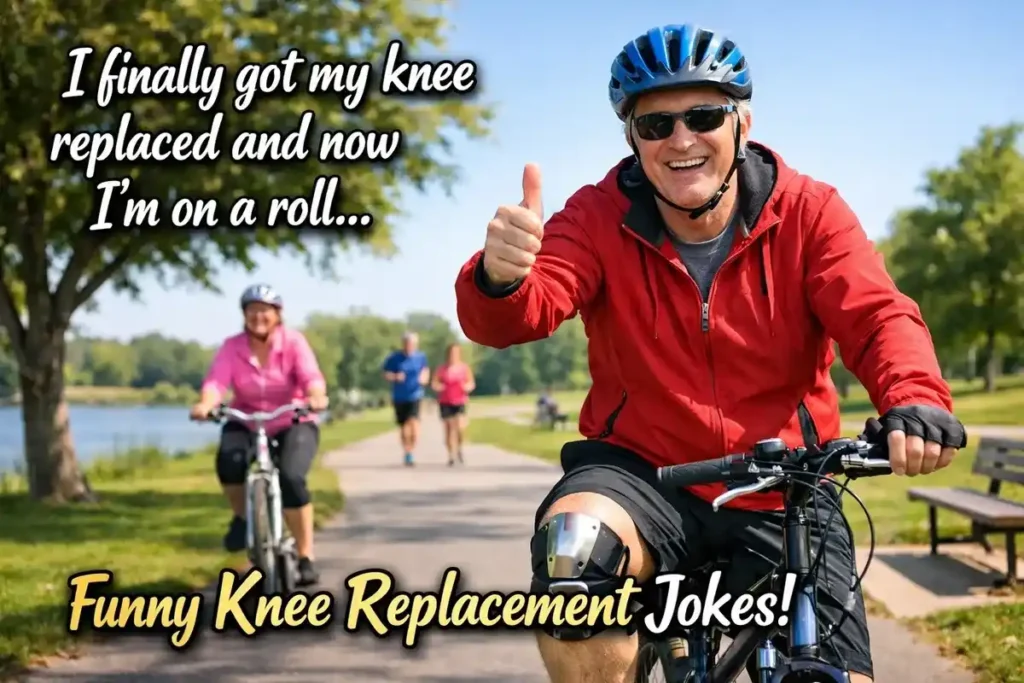 I finally got my knee replaced and now I’m on a roll.