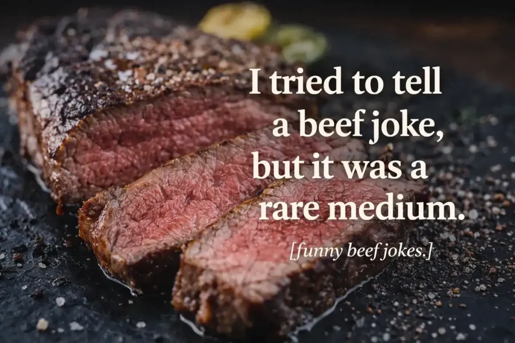 Short Beef Dad Jokes