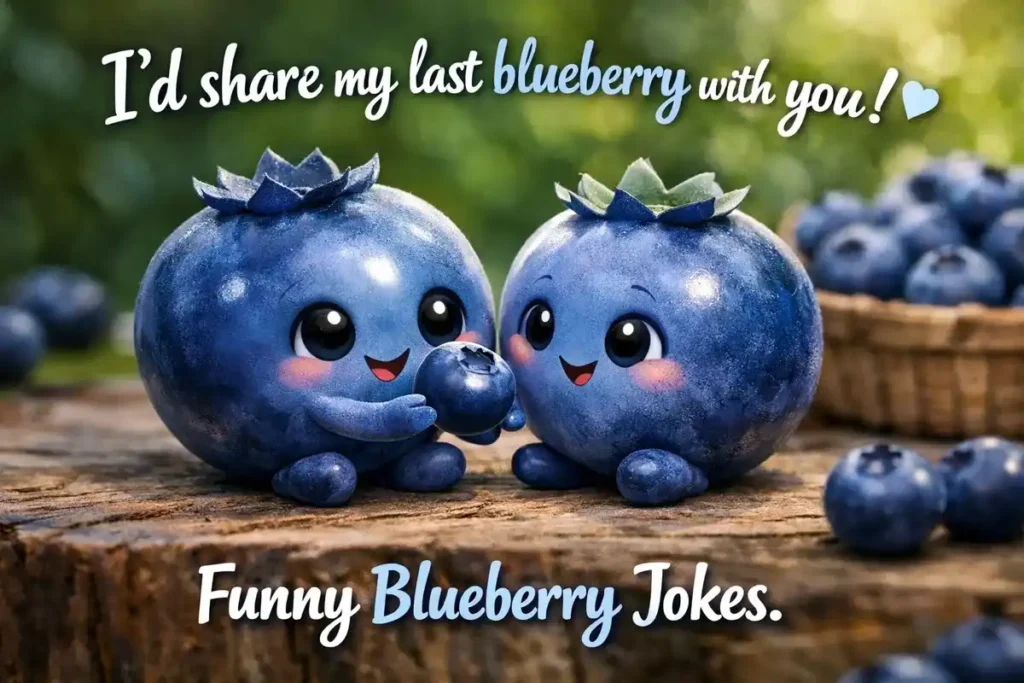 Sweet and Playful Blueberry puns for Adults