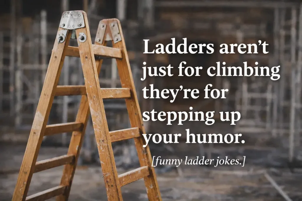 Silly Ladder puns for Friends and Family