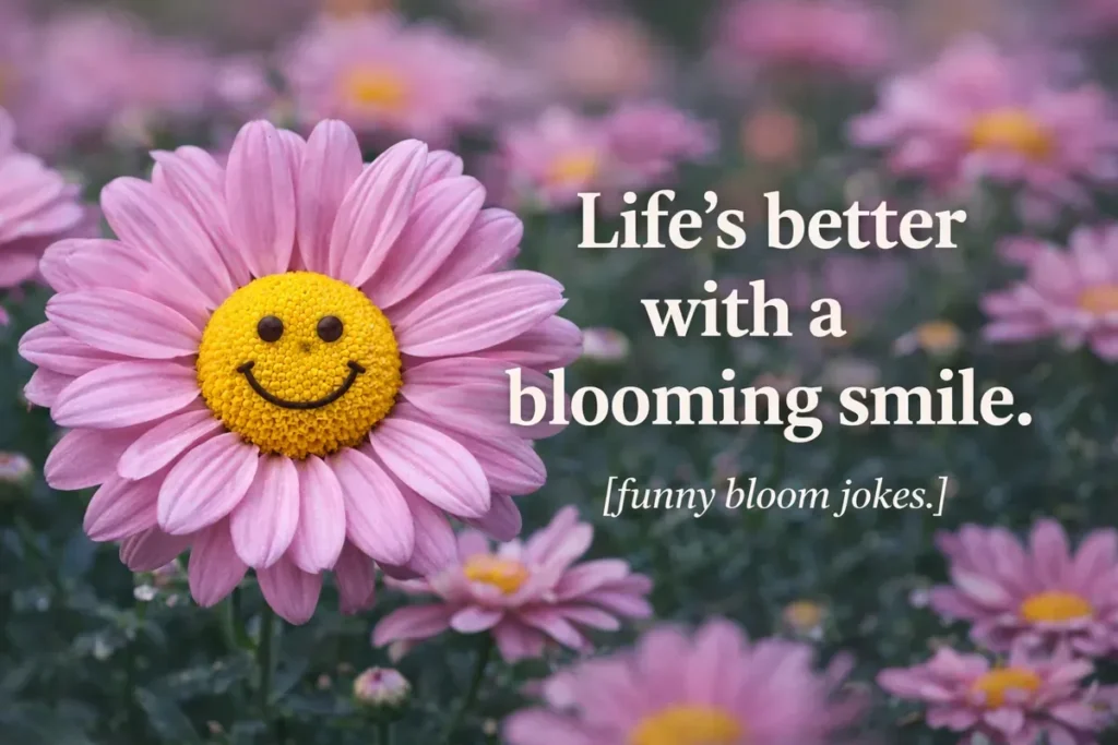 Life’s better with a blooming smile.