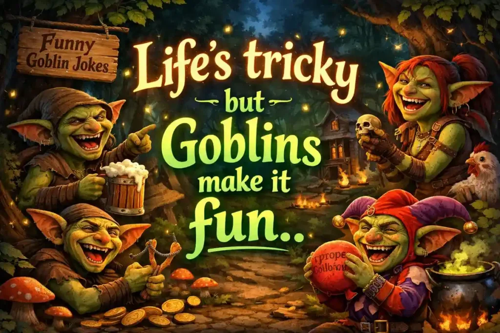 Life’s tricky but goblins make it fun.