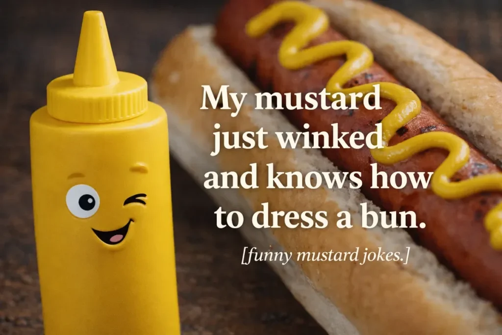 Witty Mustard puns Perfect for Social Media