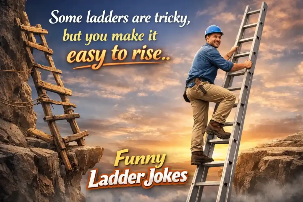 Some ladders are tricky, but you make it easy to rise.