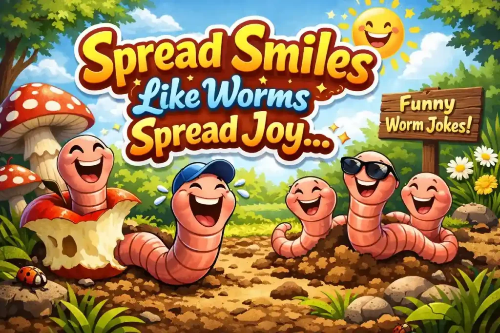 Cute Worm Puns Perfect for Social Media
