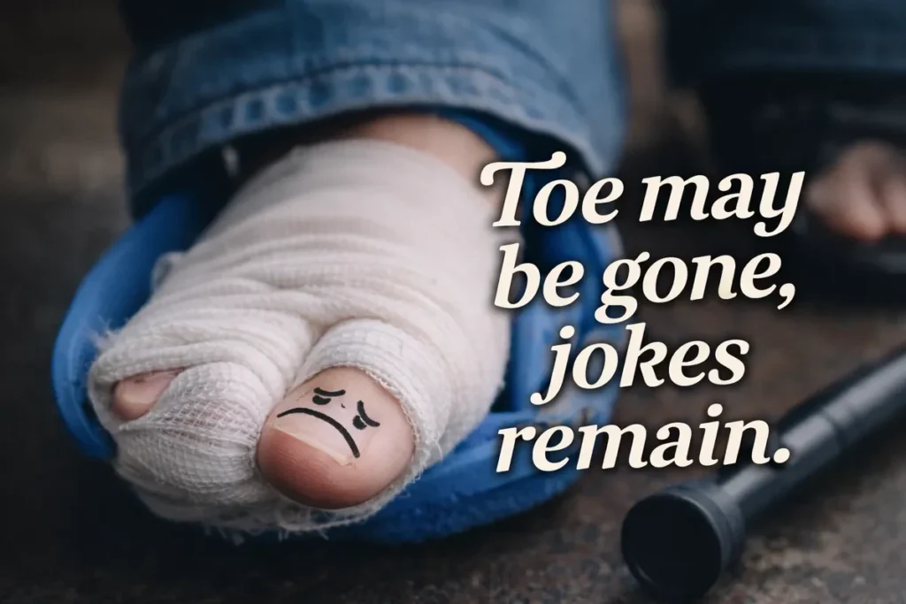 Short Missing Toe puns