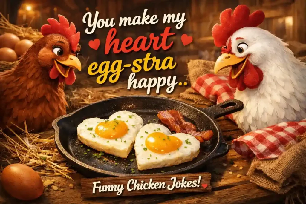 You make my heart egg-stra happy.