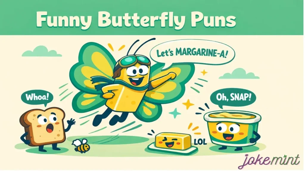 Butterfly Puns