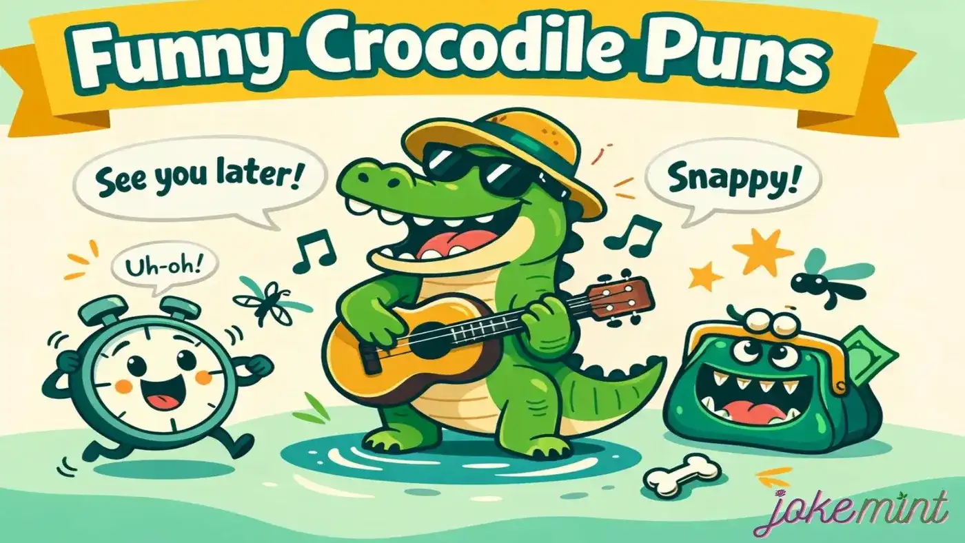 Crocodile Puns