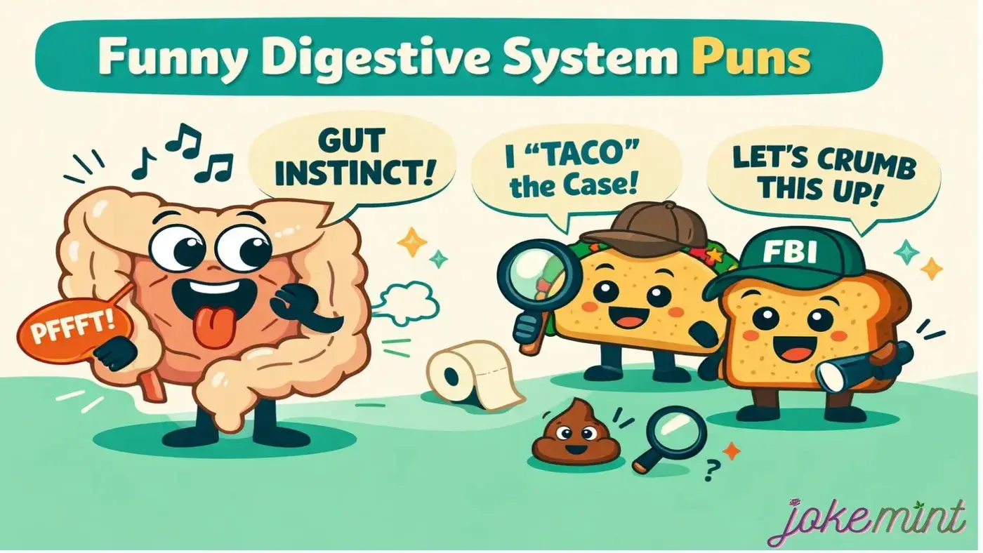 Digestive System Puns