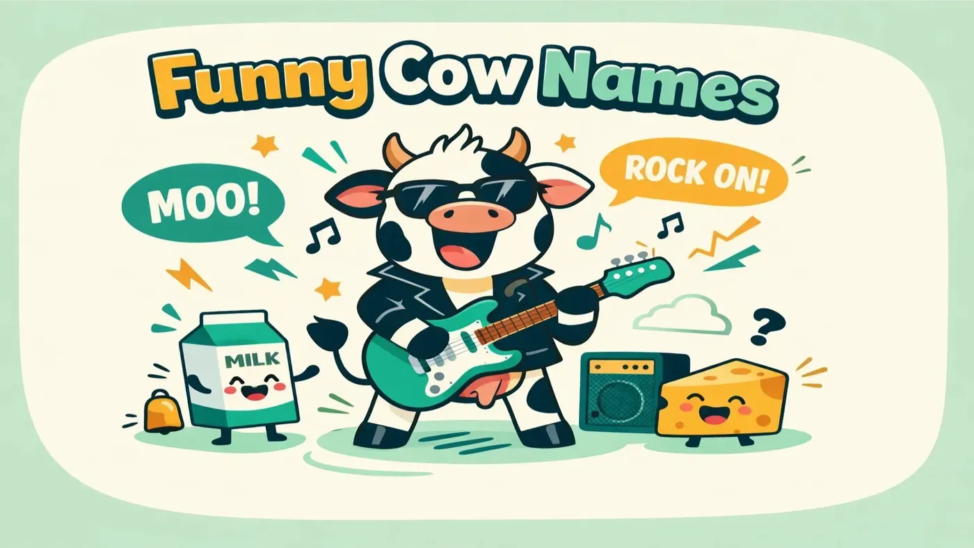 Funny Cow Names