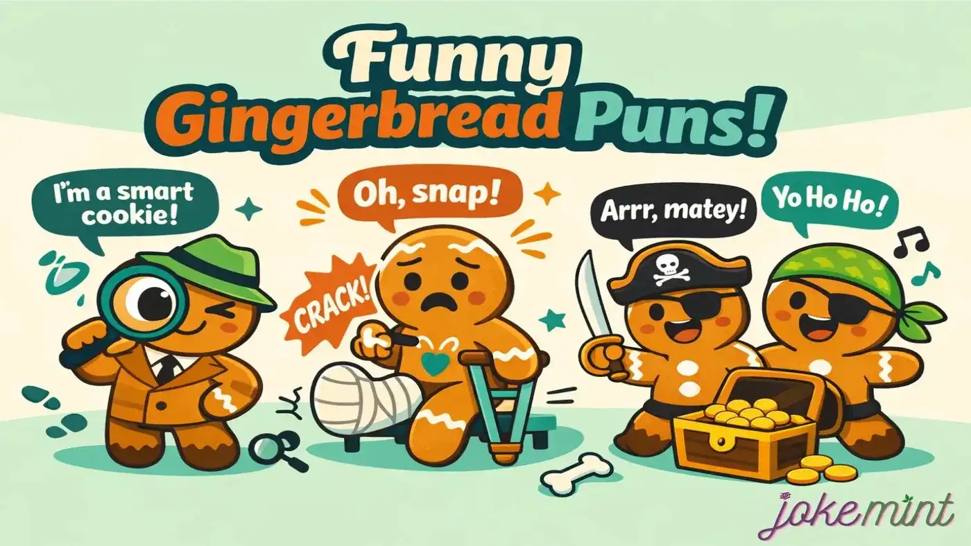Gingerbread Puns