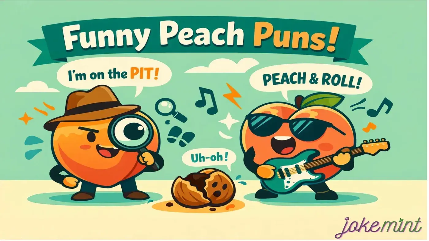 Peach Puns