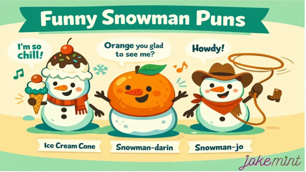 Snowman Puns