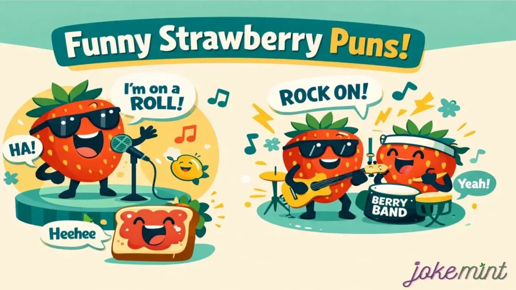 Strawberry Puns