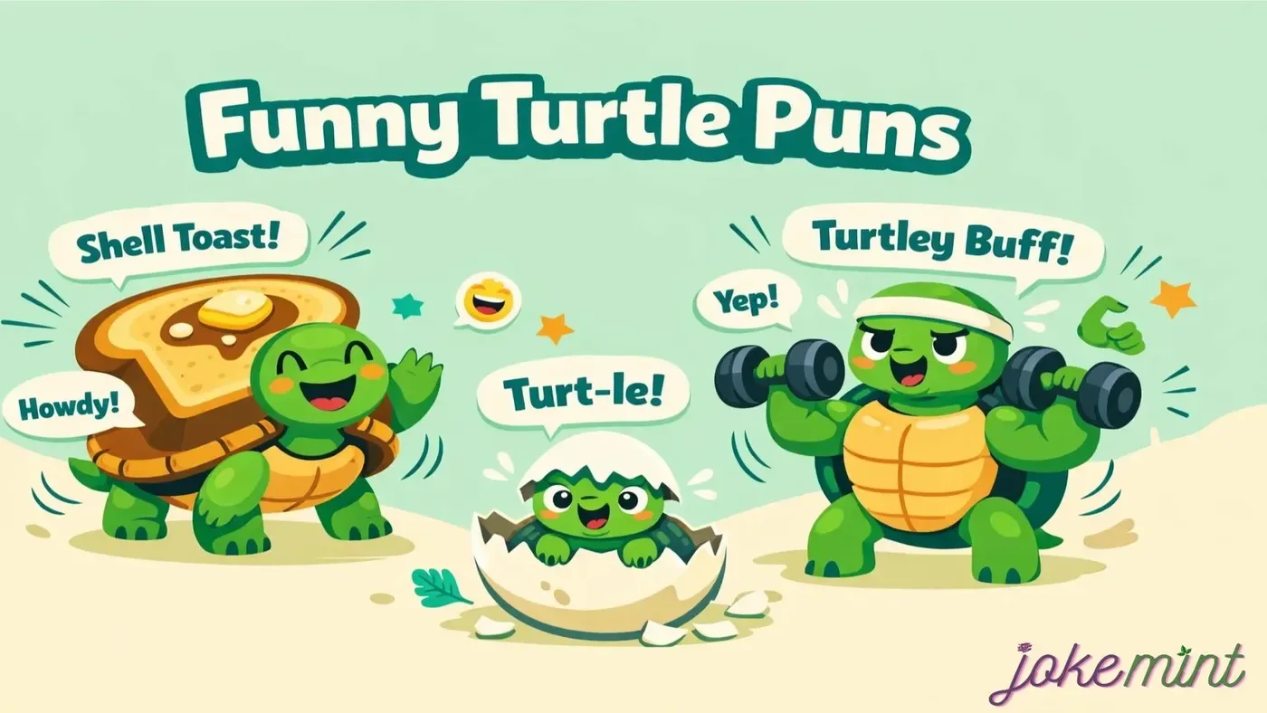 Turtle Puns