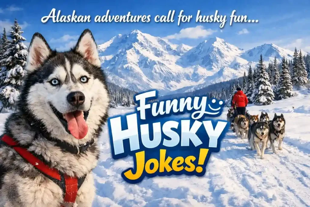 Alaskan adventures call for husky fun.