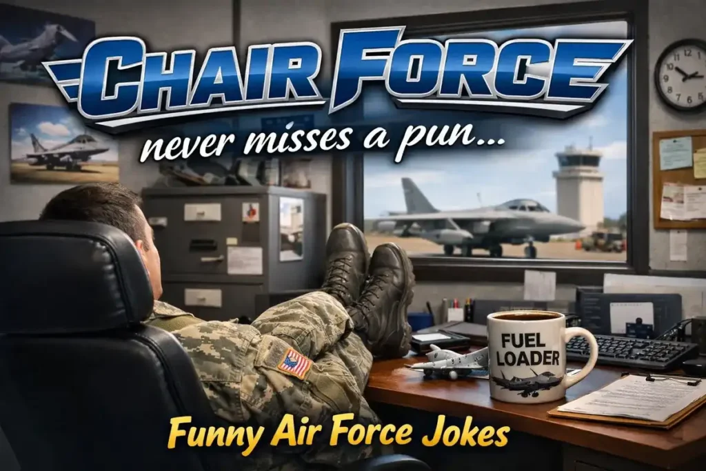 Cute Chair Force Puns