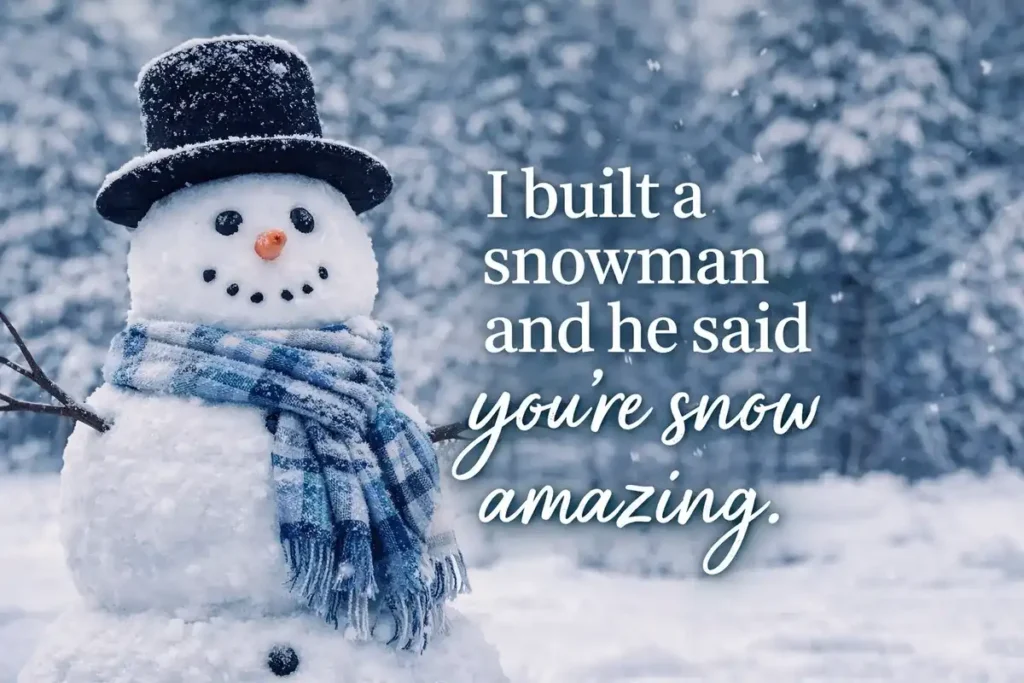 Cute Snowman Puns For Kids