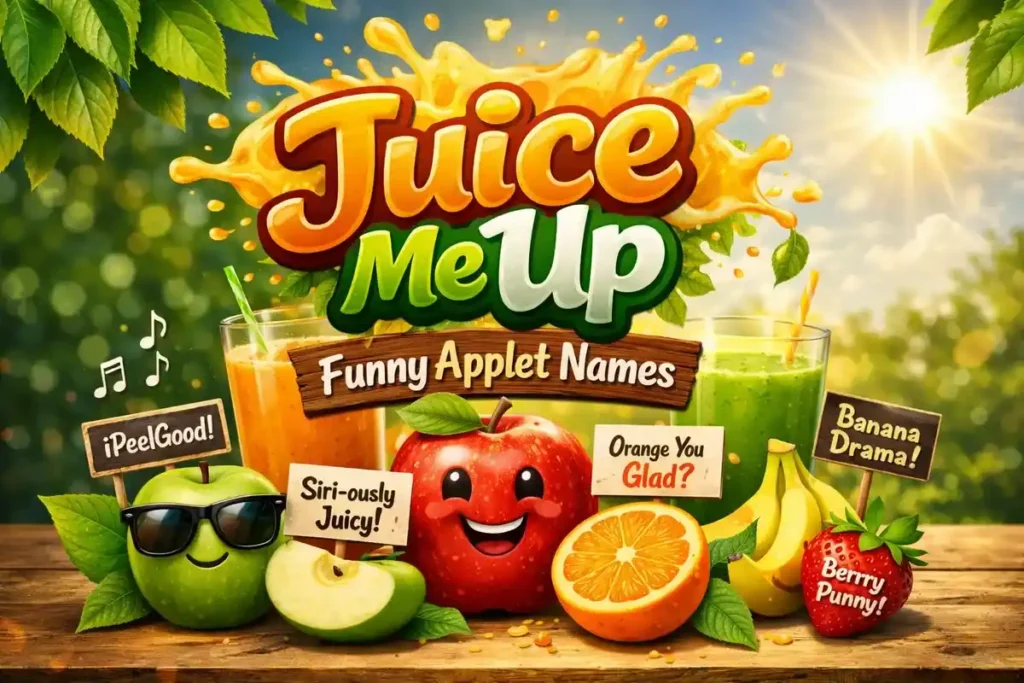 funny names for apple juice