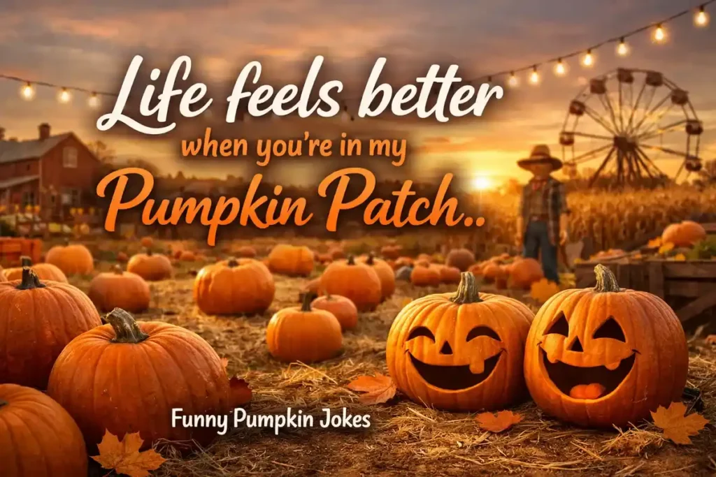 Life feels better when you’re in my pumpkin patch.