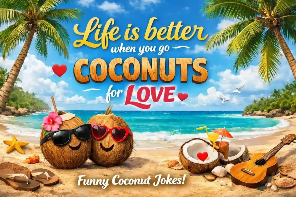 Life is better when you go coconuts for love.