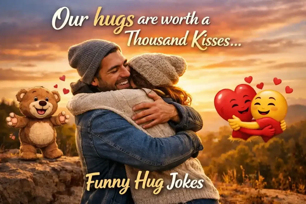 Our hugs are worth a thousand kisses.