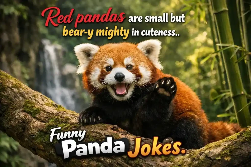 Red pandas are small but bear-y mighty in cuteness.