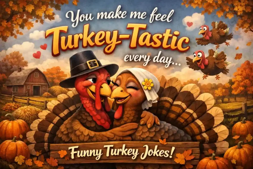 You make me feel turkey-tastic every day.