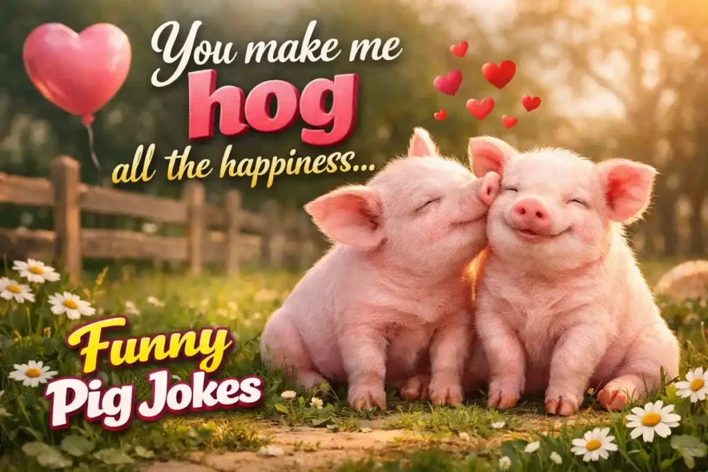 You make me hog all the happiness.